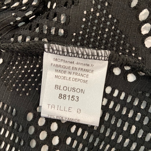 MC Planet mesh weave zip up jacket. NWOT - Picture 5 of 10